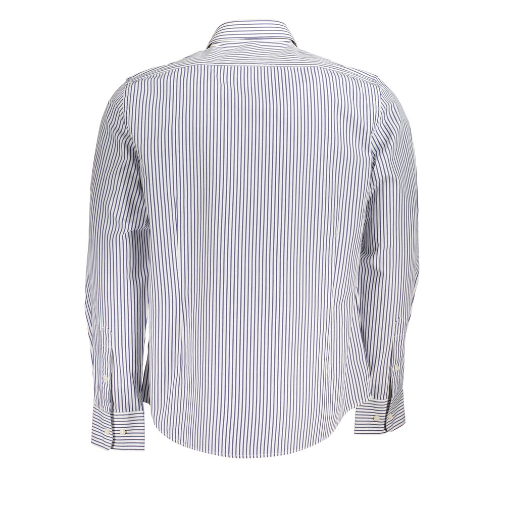 La Martina Elegant Long-Sleeved Striped Shirt for Men-La Martina-L-Urbanheer