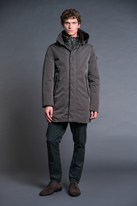 ARCHIE-I long parka with detachable hood
