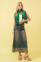 Velvet Quilted Rhinestone Embellished Crop Vest Green-Vest-Blue B-S-Urbanheer