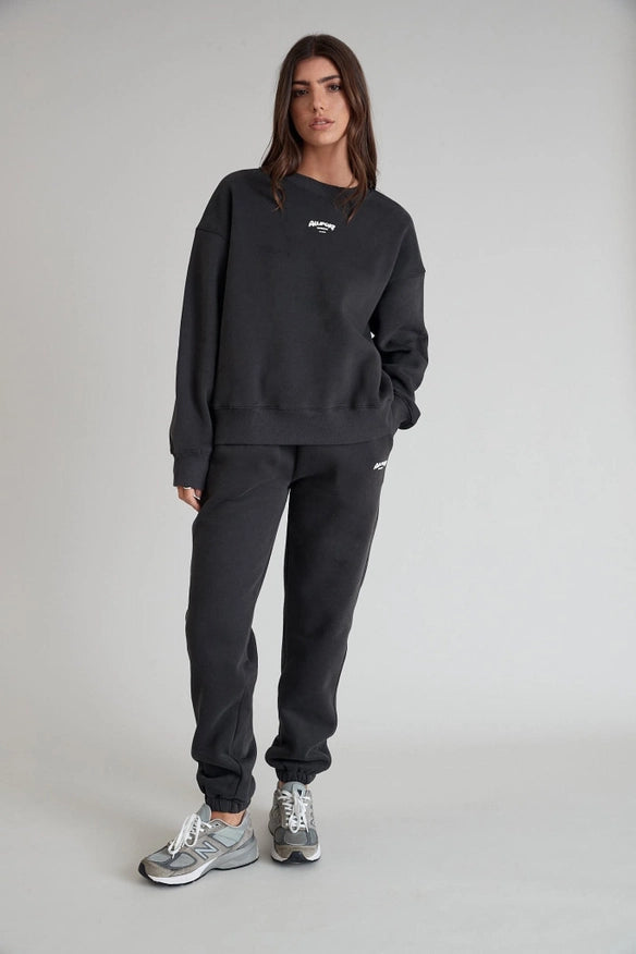 Outdoor Crew Sweater (Vintage Black)-Sweater-All Fenix-S-Urbanheer