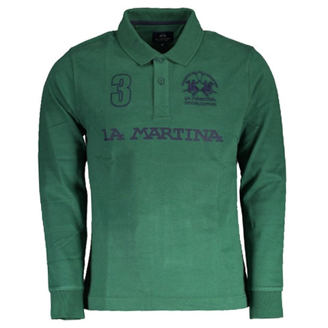 La Martina Elegant Long-Sleeved Jersey Polo-La Martina-XXL-Urbanheer