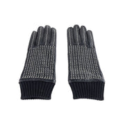 Cavalli Class Black Lambskin Men Glove-Cavalli Class-9|L-Urbanheer