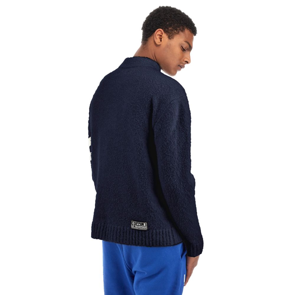 La Martina Blue Polyamide Sweater-La Martina-M-Urbanheer