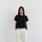 The Lanie Top | Everyday Cotton T-Shirt BLACK-T-Shirt-MOD REF-S-BLACK-Urbanheer