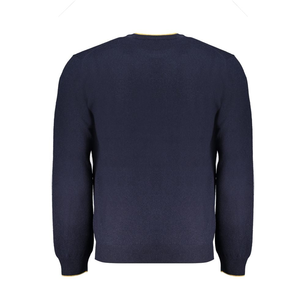 Harmont & Blaine Blue Cashmere Sweater-Harmont & Blaine-XL-Urbanheer