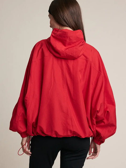 Oversized Hooded Anorak Pullover Jacket