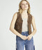 Chocolate Suede Studded Vest-Clothing - Women-Driftwood-XS-Urbanheer
