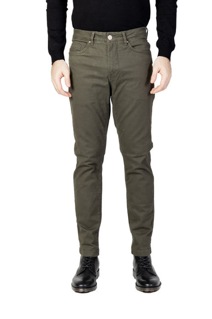 Borghese Men Trousers-Clothing Trousers-Borghese-green-3-46-Urbanheer
