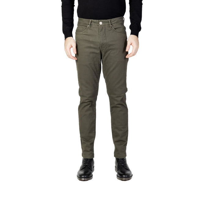 Borghese Men Trousers-Clothing Trousers-Borghese-green-3-46-Urbanheer