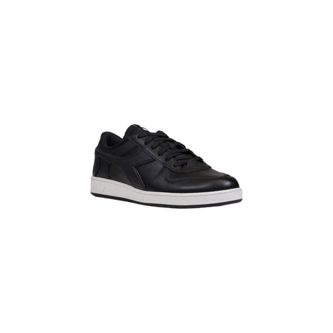 Diadora Black Leather Sneaker-Diadora-EU42/US9-Urbanheer