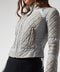 Vintage Mesh Moto Jacket - Grey