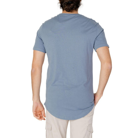 Only & Sons Blue Cotton T-Shirt-Only & Sons-IT46 | M-Urbanheer