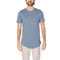 Only & Sons Blue Cotton T-Shirt-Only & Sons-IT46 | M-Urbanheer