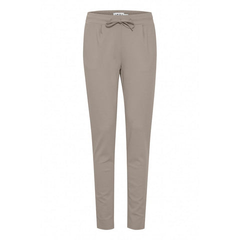 ICHI Gray Polyester Jeans & Pant-ICHI-XXL-Urbanheer