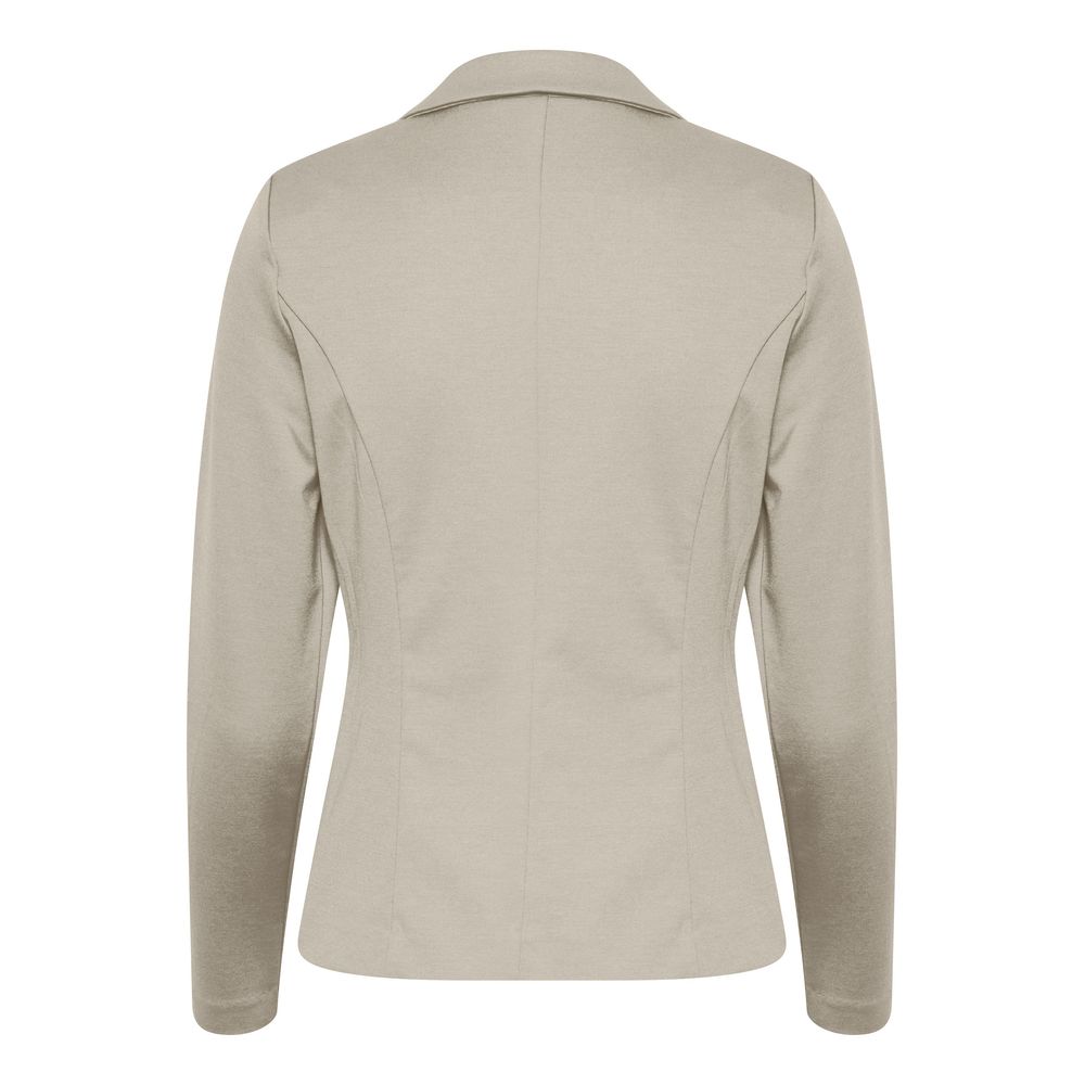 ICHI Beige Polyester Suits & Blazer-ICHI-XL-Urbanheer