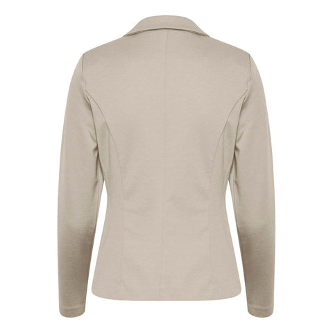 ICHI Beige Polyester Suits & Blazer-ICHI-XL-Urbanheer