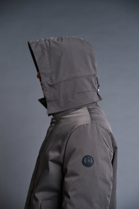 ARCHIE-I long parka with detachable hood