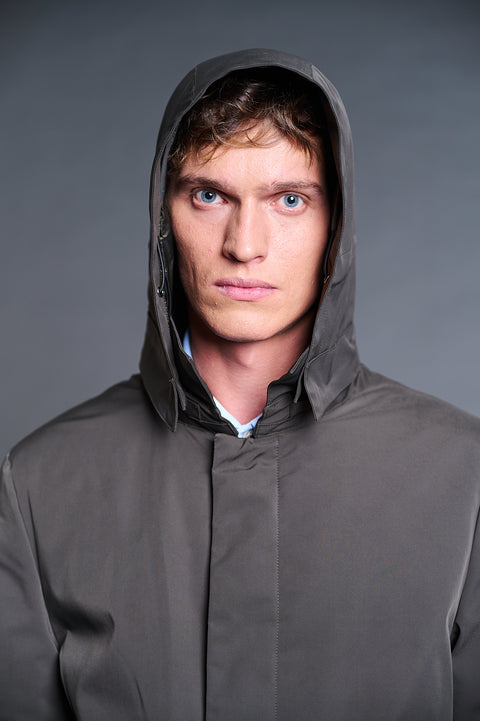 ARCHIE-I long parka with detachable hood