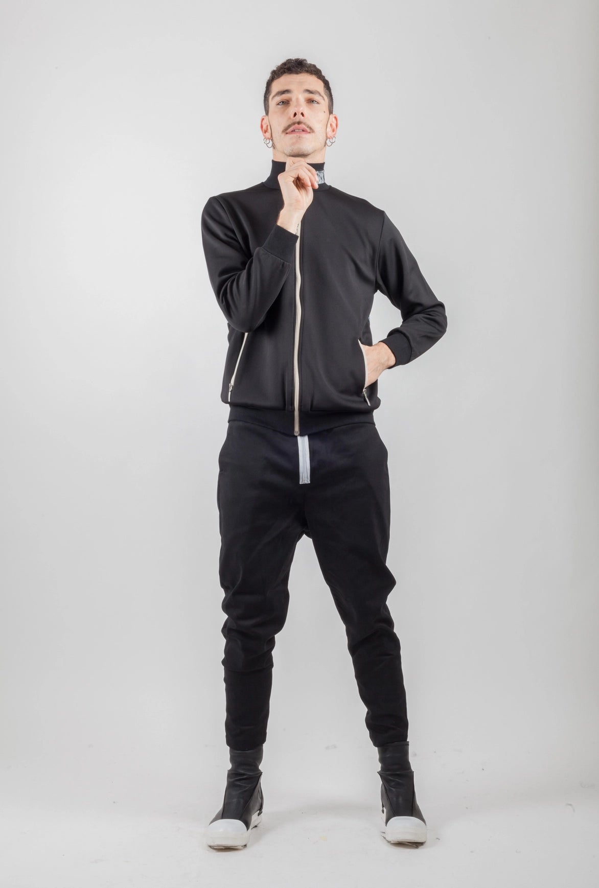 Acid Zip-Up Bomber Jacket-Xconcept-XS-Urbanheer