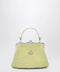 Vivienne Westwood Granny Frame crocodile-embossed leather purse, lime