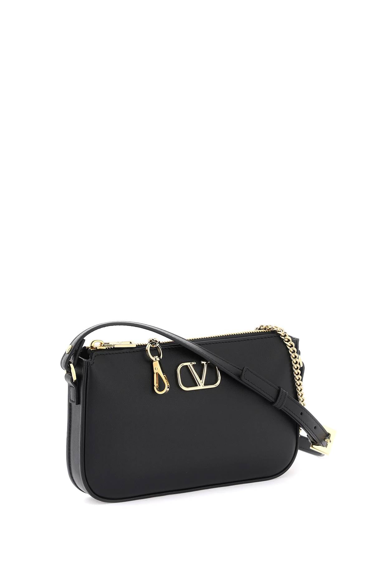 Valentino Garavani Leather Vlogo Signature Crossbody Bag-Bag-Valentino GARAVANI-os-Urbanheer