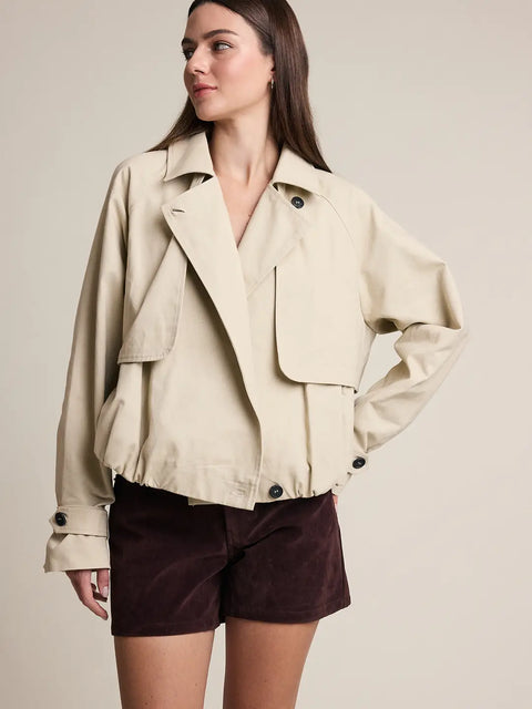 Modern Cape Short Jacket