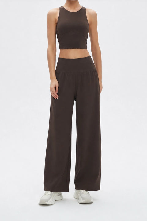 Beatrice Loose Fit Wide Leg High Waist Yoga Pant