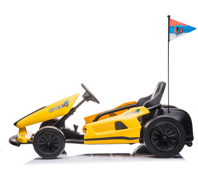 24V Freddo GoKart Drifter 1 Seater Battery Operated Ride on Car-Toys - Kids-Freddo Toys-Urbanheer