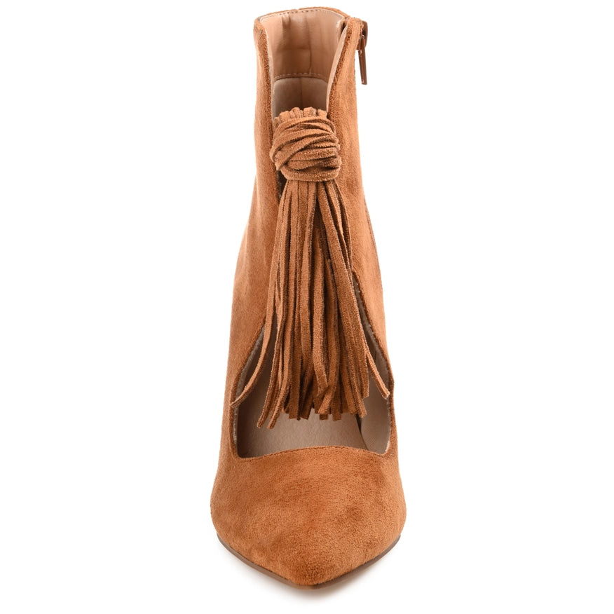 Journee Collection Women's Tru Comfort Foam™ Cameron Bootie Tan-Bootie-Journee Collection-5.5-Urbanheer