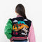 Wild And Free Cropped Varsity Jacket-Jacket-First Row-NAVY-S-Urbanheer