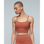Lunar Luxe Bra Top - Burnt Sienna-Top-Moonchild Yoga Wear-XS-Urbanheer