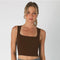 Clean Line Square Neck Top-TOP-NIKIBIKI-Coffee Bean-Urbanheer