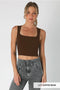 Clean Line Square Neck Top-TOP-NIKIBIKI-Coffee Bean-Urbanheer
