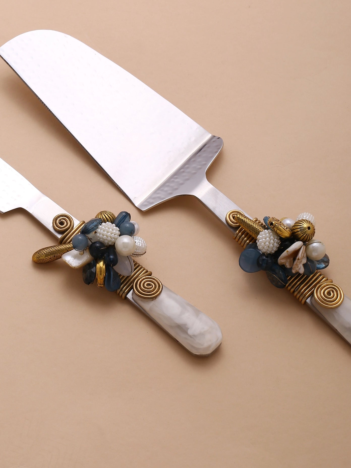 Embellished Cake Server Set-Tiramisu-Urbanheer