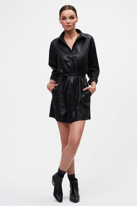 Ray Dress-Dress-n:philanthropy-Black Cat-XS-Urbanheer