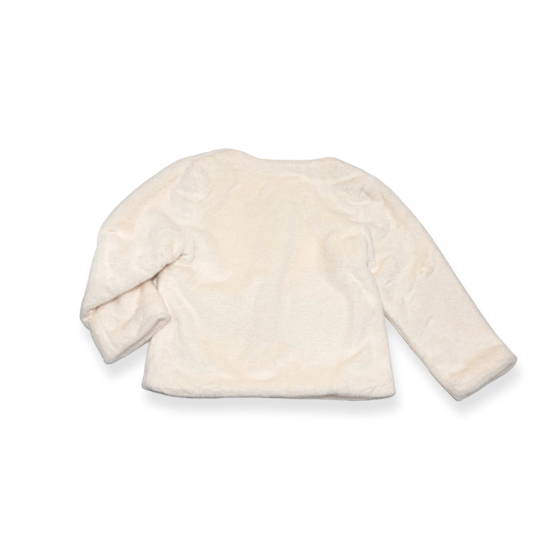 Embellished Trim Furry Jacket-doe a dear-2T-Urbanheer