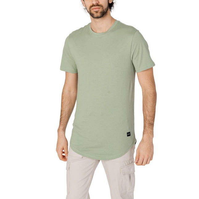 Only & Sons Men T-Shirt-Clothing T-shirts-Only & Sons-green-1-S-Urbanheer