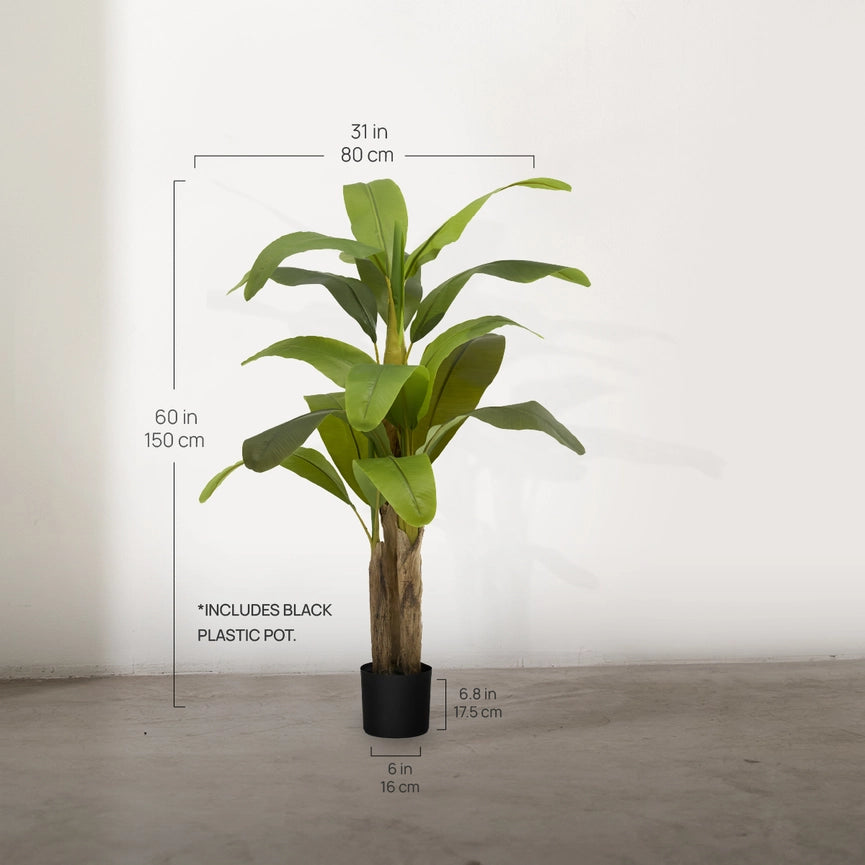 5' Artificial Banana Tree-Tree-Maia Shop-5'-Urbanheer