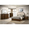5-Piece Queen Bedroom Set with Upholstered Headboard, Dresser, Mirror, Chest &amp; Nightstand