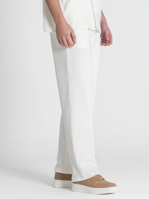 White Surface Pants