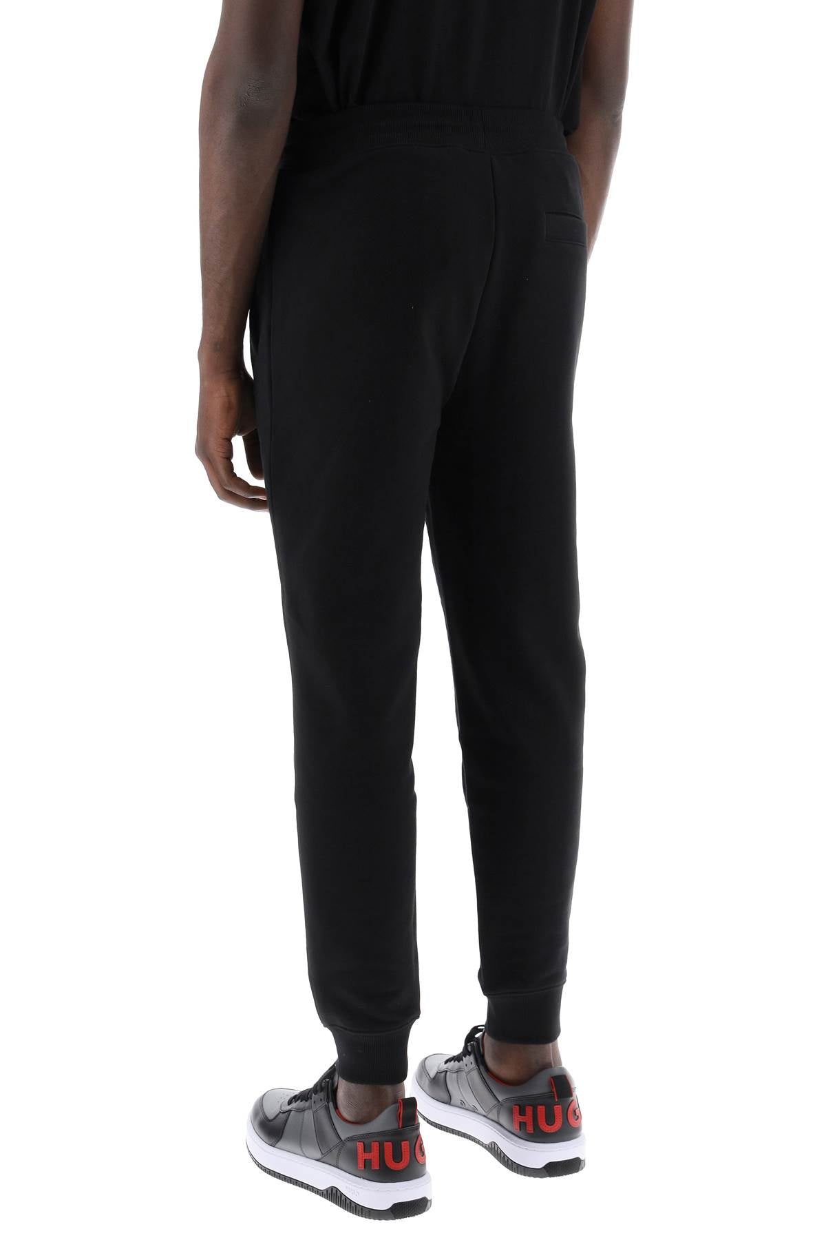 Hugo cotton doak jogger pants Black-Pants-Hugo-S-Urbanheer