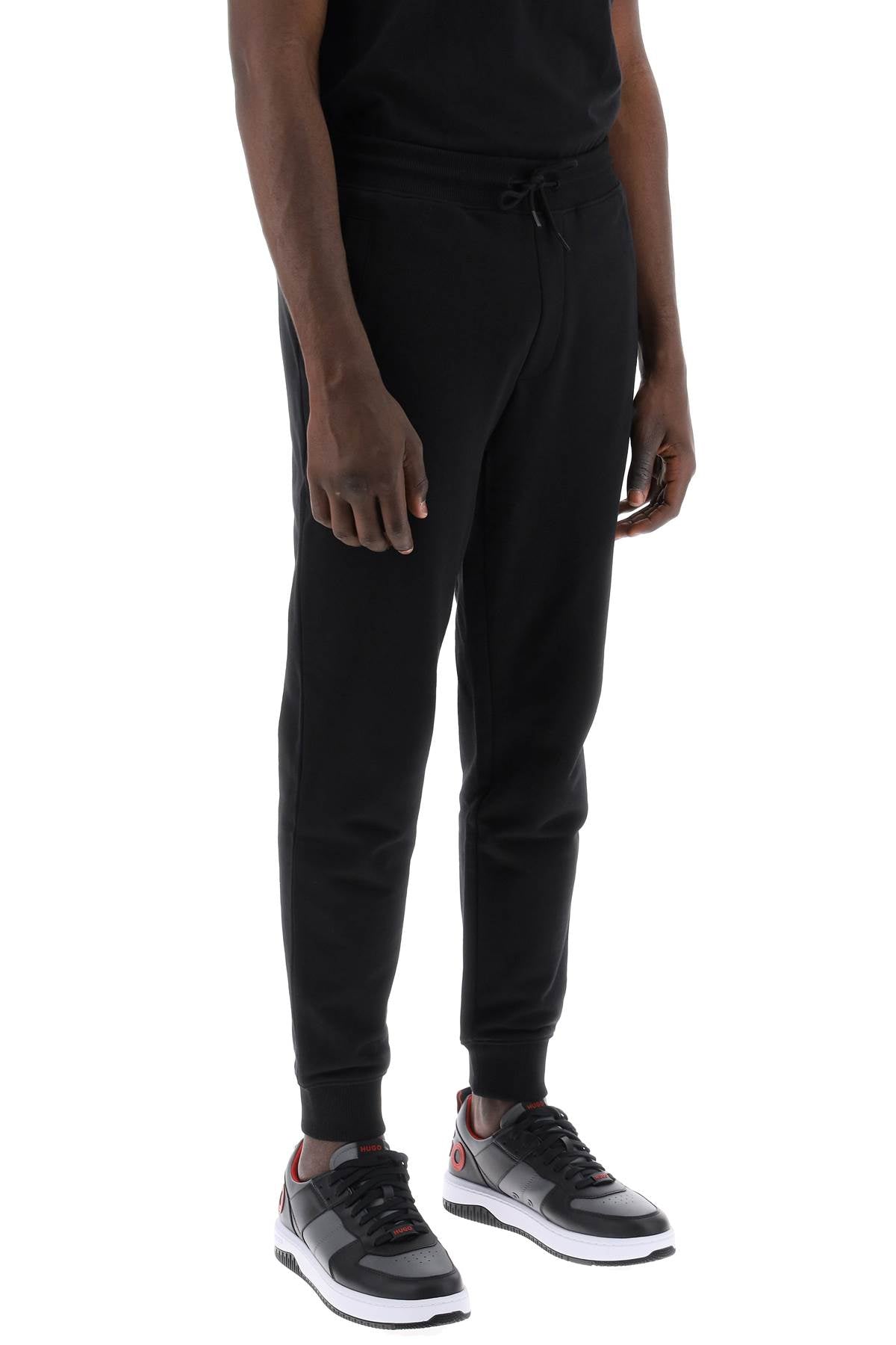 Hugo cotton doak jogger pants Black-Pants-Hugo-S-Urbanheer