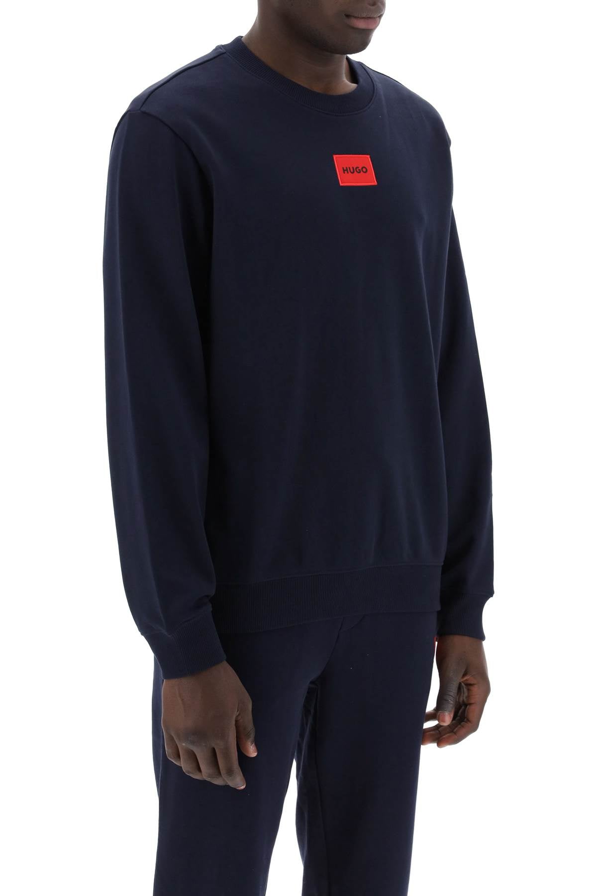 Hugo Diragol Light Sweatshirt Blue-Sweatshirt-Hugo-S-Urbanheer