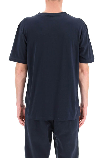 Hugo diragolino logo t-shirt Blue-T-Shirt-Hugo-Urbanheer