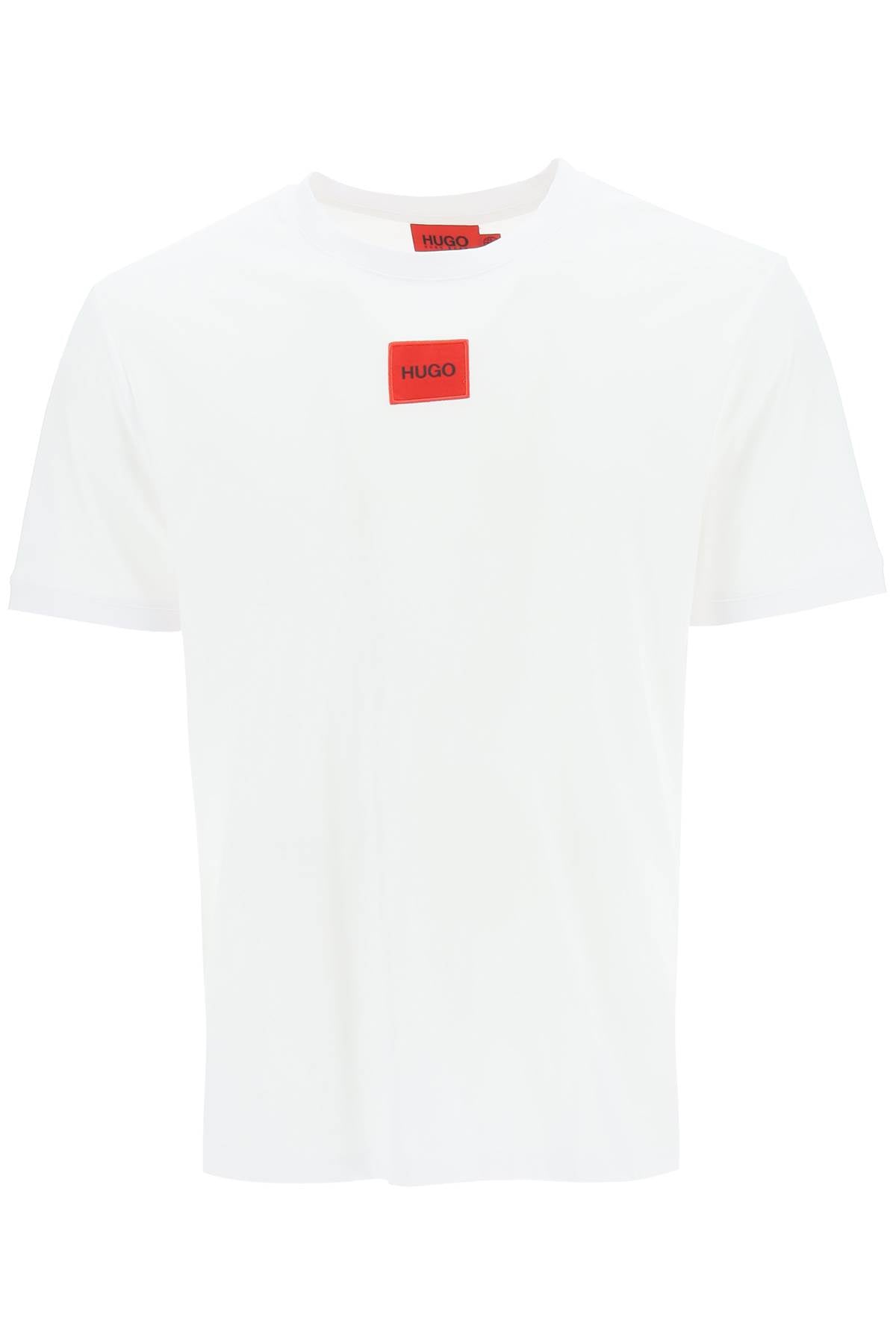 Hugo Diragolino Logo T-Shirt White-T-Shirt-Hugo-S-Urbanheer