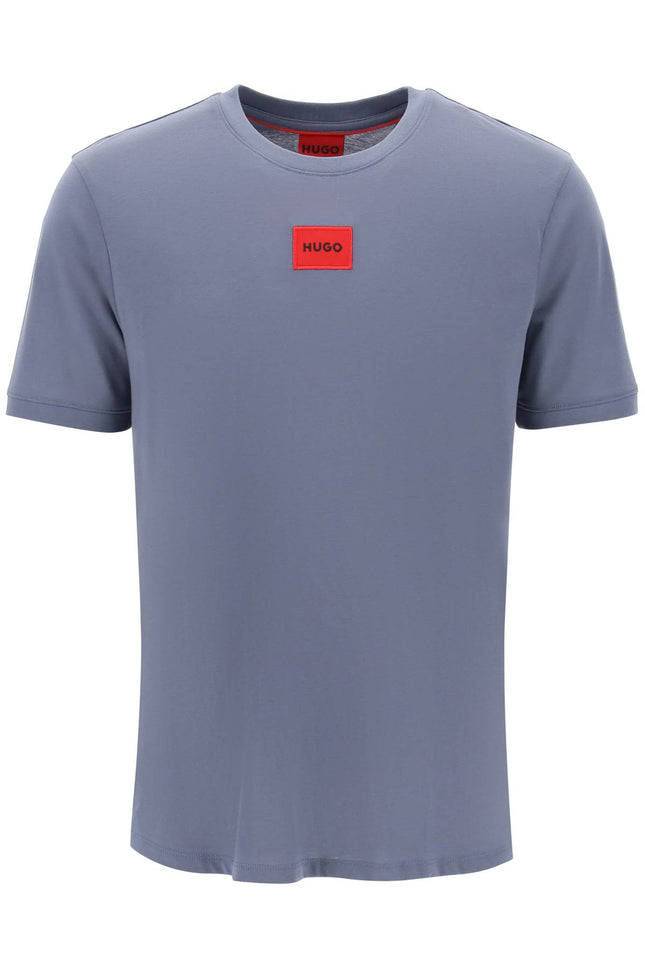 Hugo diragolino logo t-shirt Light blue
