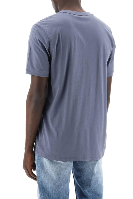 Hugo diragolino logo t-shirt Light blue-T-Shirt-Hugo-Urbanheer
