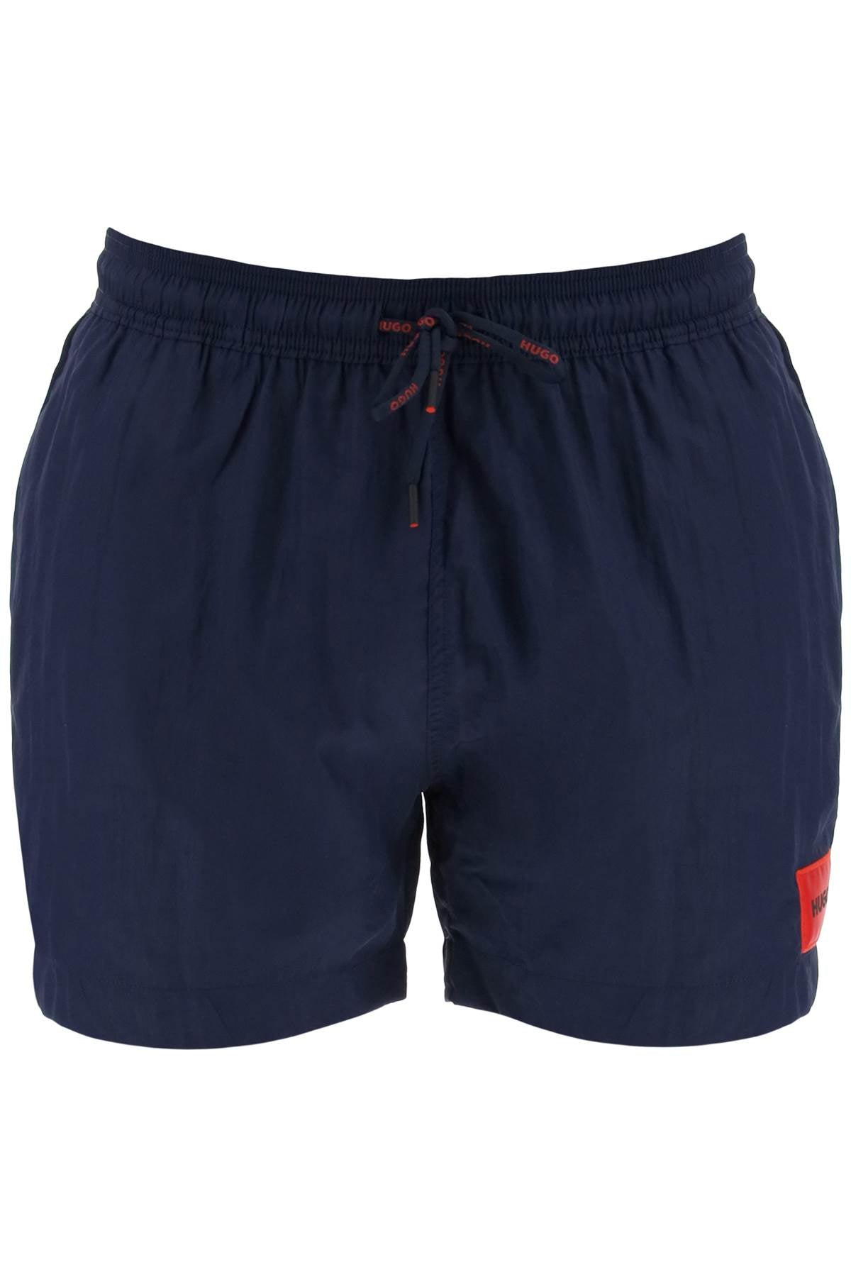 Hugo Dominica Sea Bermuda Shorts Blue-Shorts-Hugo-S-Urbanheer