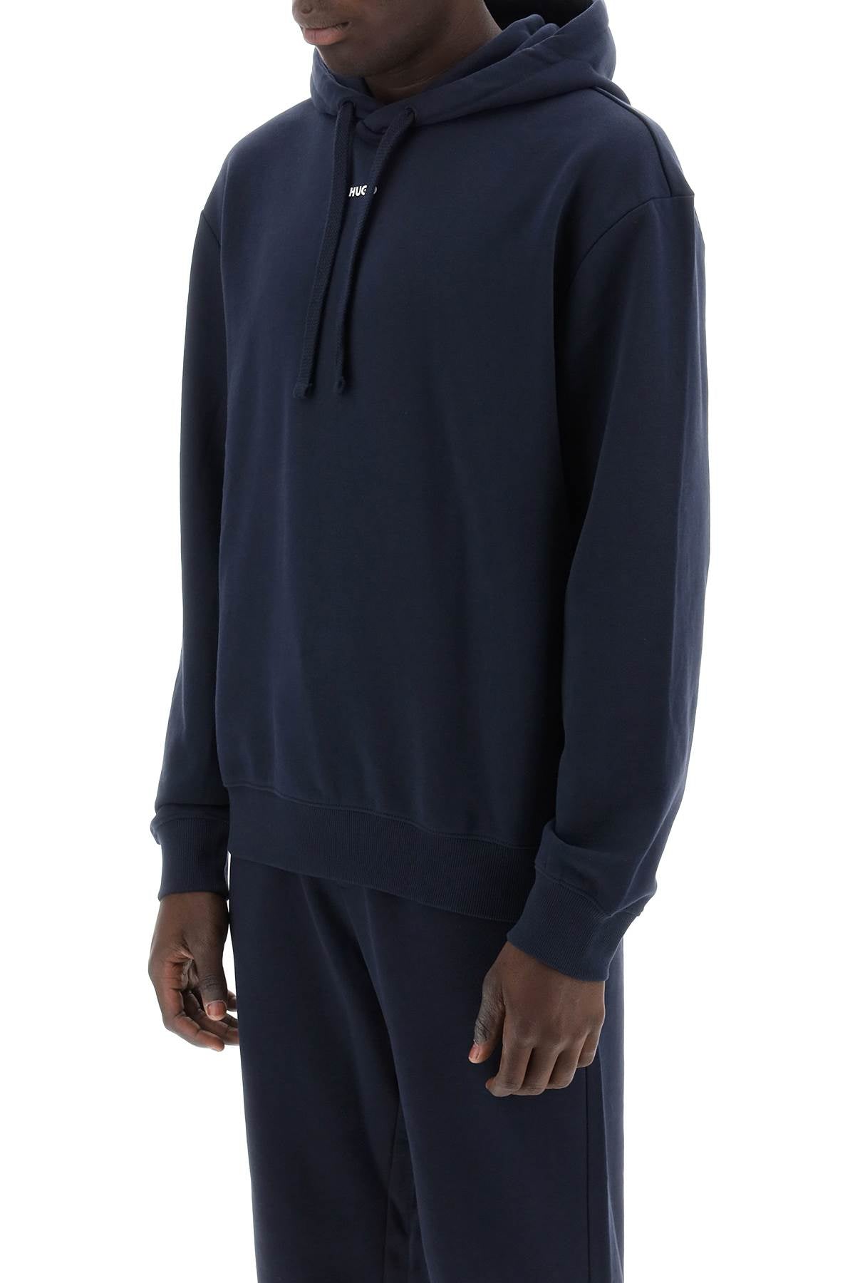 Hugo Dapo Hoodie Blue-Hoodie-Hugo-S-Urbanheer