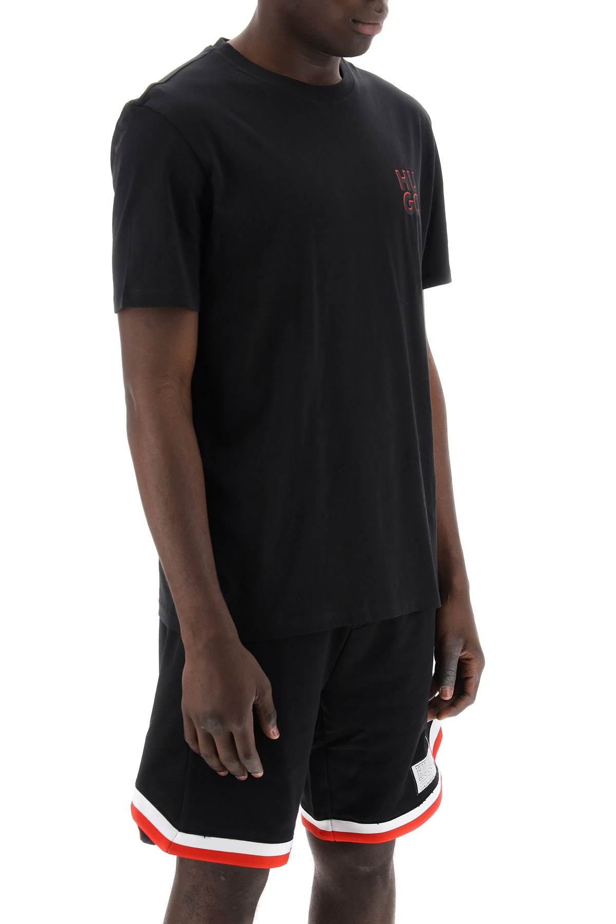 Hugo "Dimento T-Shirt Black-T-Shirt-Hugo-S-Urbanheer